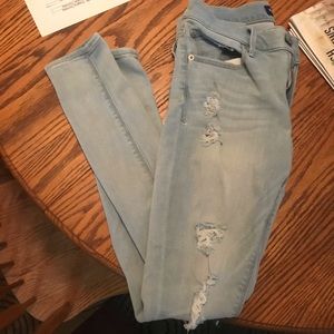 Express ripped  stretch jeans